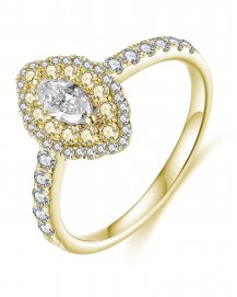 MARQUISE DIAMOND ENGAGEMENT RING (TR3852)
